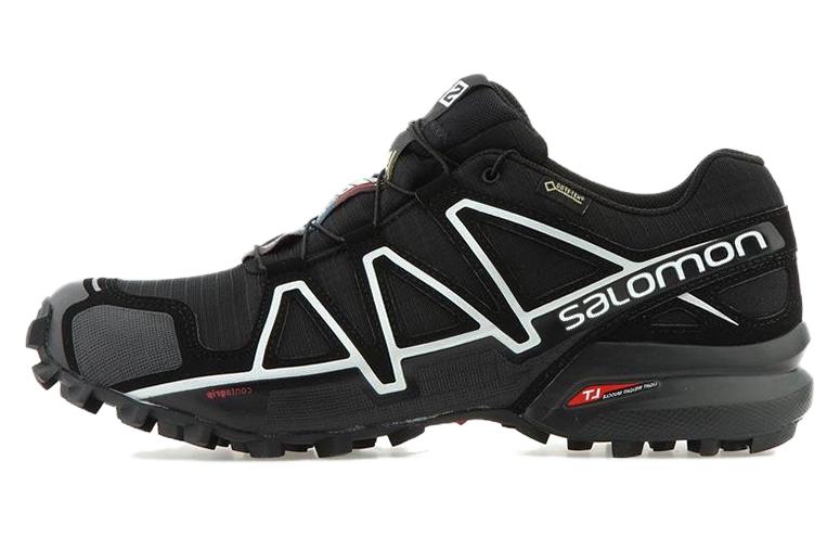 SALOMON Speedcross 4 GTX Abrasion Resistant Low Top Hiking Shoes Men's Black