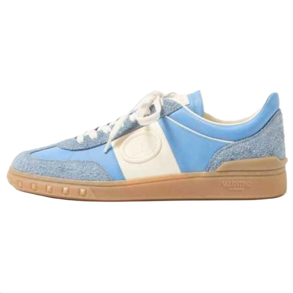 Valentino Upvillage Low Top Skateboard Shoes Men's Light Blue