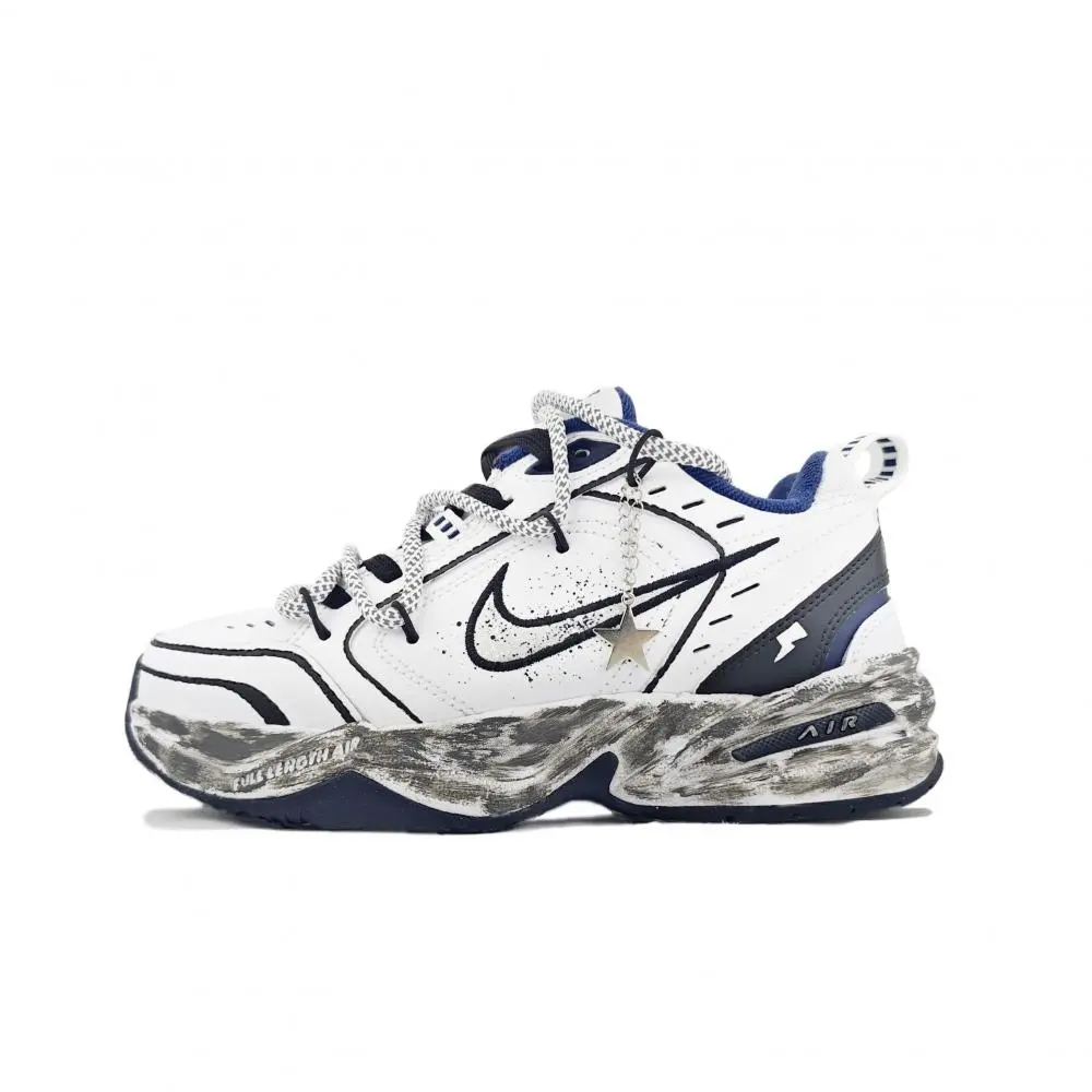 Nike Air Monarch 4 Chunky Sneakers Unisex Low top Black/White