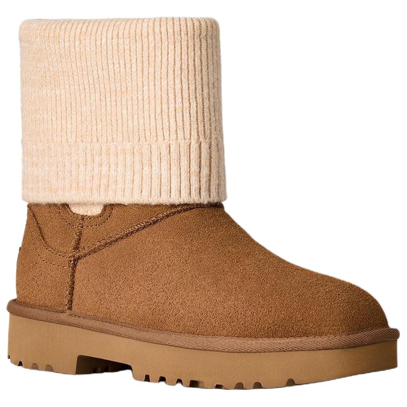 UGG Classic Novelty Short Chelsea Boots Women's Chestnut