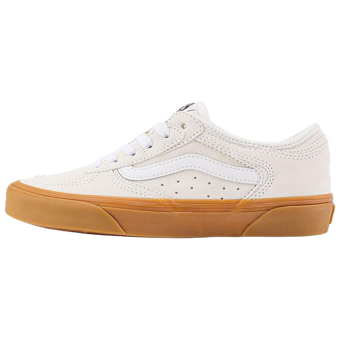 Vans Rowley Classic Low top Skateboard Shoes Unisex Ecru