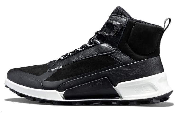 Ecco High Top Casual Shoes Women's Black