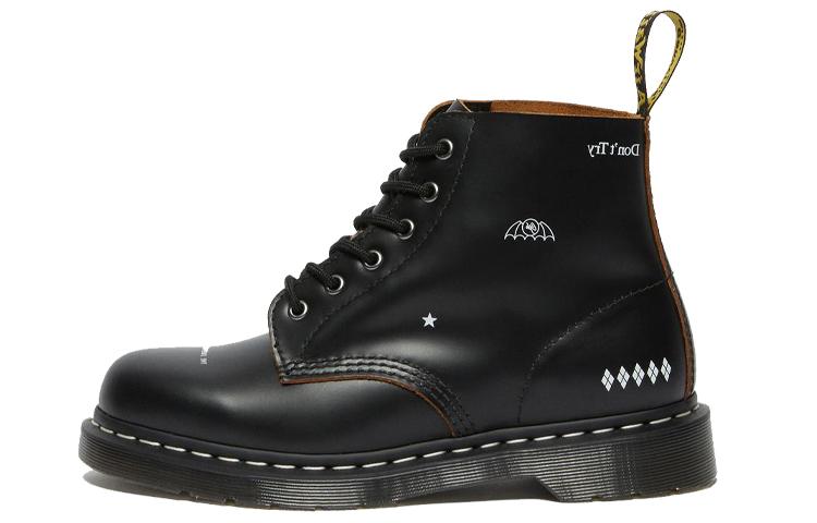 Dr. Martens Goodhood X Dr. Martens Unisex 101 Martin Boots Black