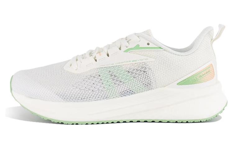 361° Cushioning Anti-Slip And Wear-Resistant Low-Top Running Shoes Women's White Green