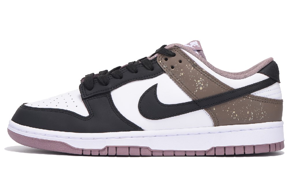 Nike Dunk Coverage Anti-Slip And Wear-Resistant Low-Top Skateboard Shoes Unisex Dark Brown