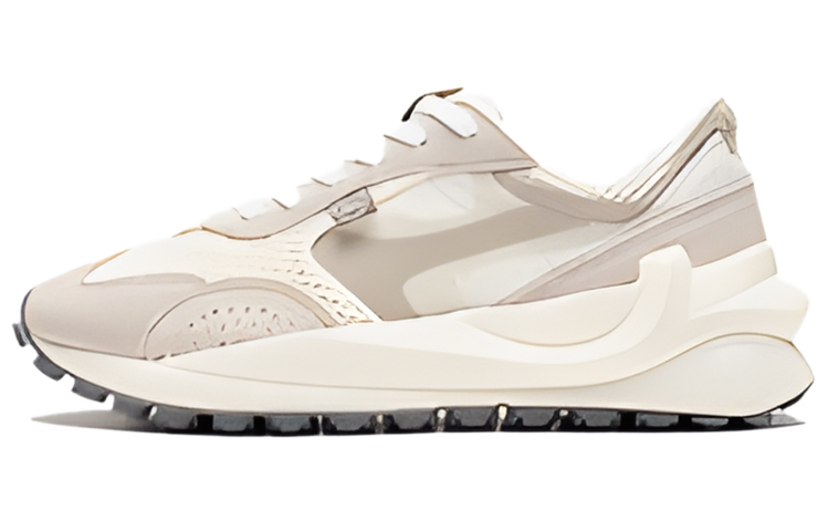 LiNing Square Low-Top Sports Casual Shoes Women's White Gray