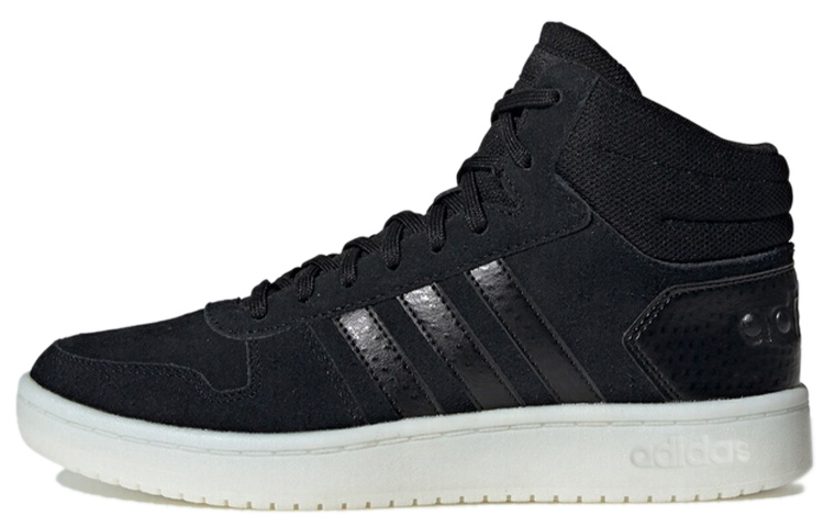 Adidas Neo Hoops 2.0 Mid 'Black White' Women's