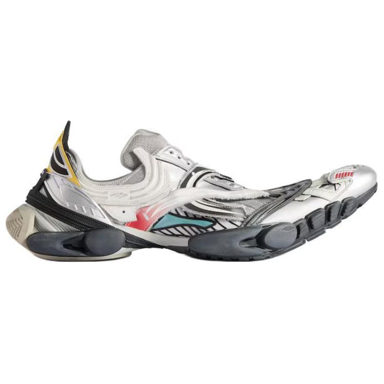 Balenciaga Low top Casual Shoes Men's Silver Black Red купить в интернет-магазине Yoocart с быстрой доставкой по России.