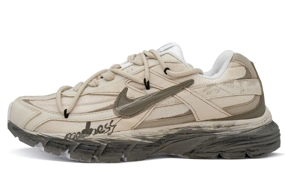 Nike Initiator Cushioning Abrasion Resistant Breathable Low top Running Shoes Unisex Tea Brown