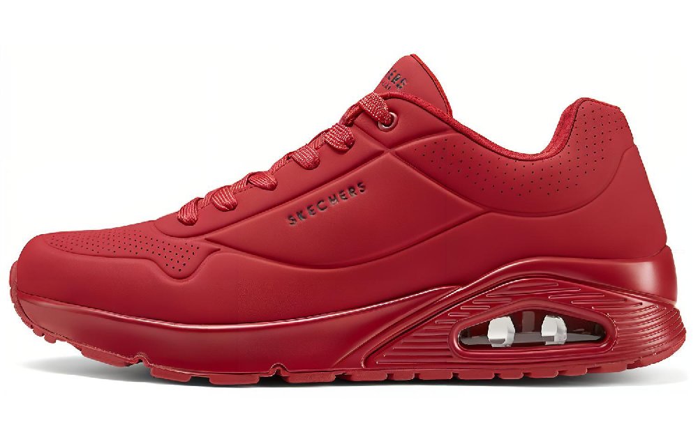 Skechers Uno Cushioning Low-Top Casual Shoes Men's Red