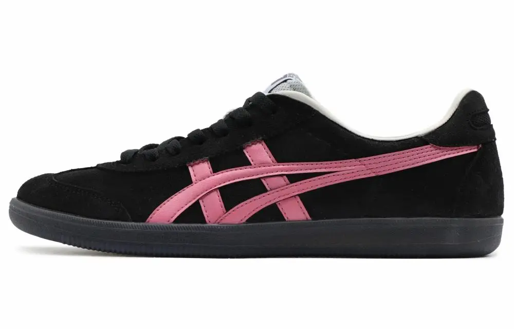 Onitsuka Tiger Tokuten Low-Top Skateboard Shoes Unisex Black Pink
