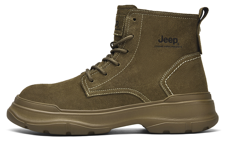 Jeep Short Martin Boot Men's Khaki
