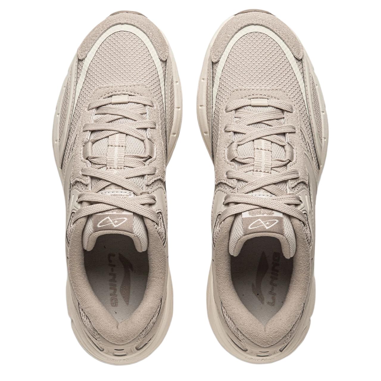 LiNing Pentium P1000 Rebound Lightweight Cushioning Low top Casual Shoes Women's Greige купить в интернет-магазине Yoocart с быстрой доставкой по России.