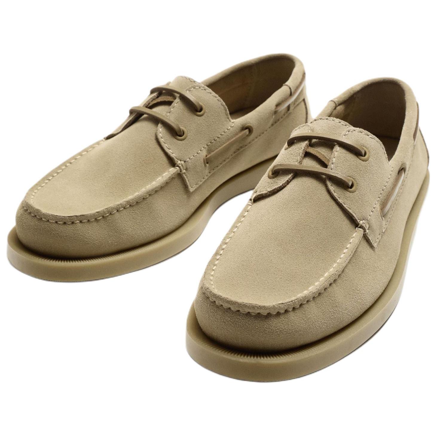 ZARA Boat Shoes Men's Beige Yellow купить в интернет-магазине Yoocart с быстрой доставкой по России.