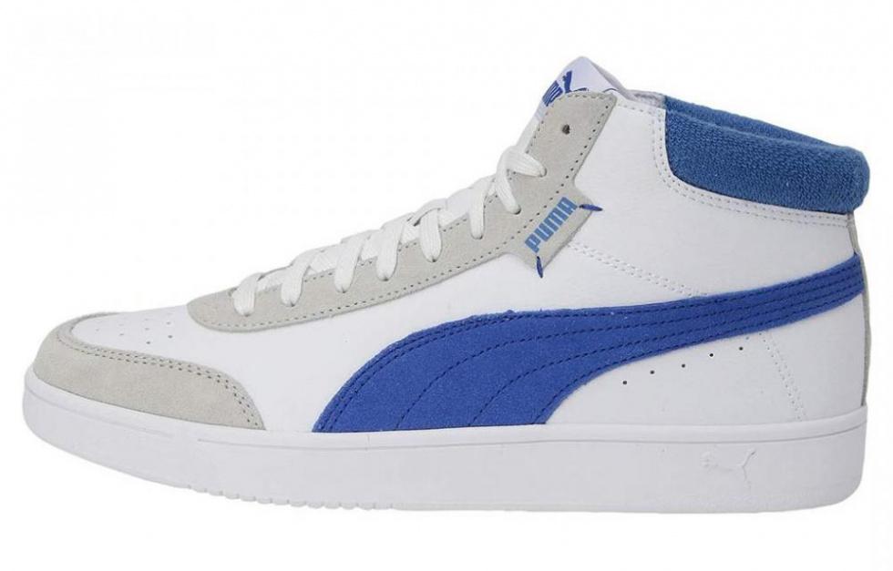 PUMA Court Legend Skate Shoes 'White Blue'