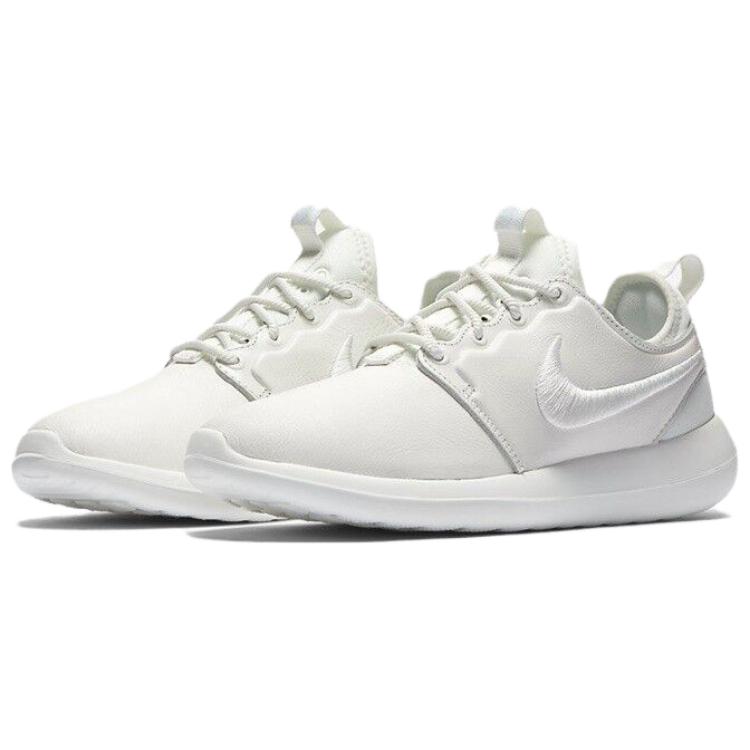 Nike Roshe Two Anti Slip Wear Resistant Low Top Running Shoes Women's White