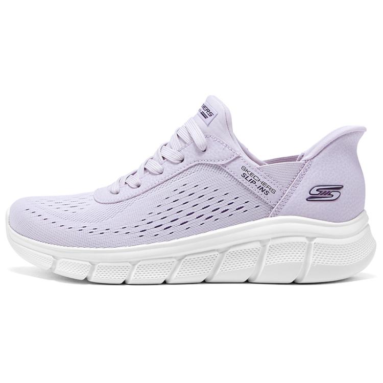 Skechers Slip Ins Low Top Casual Shoes Women's Purple
