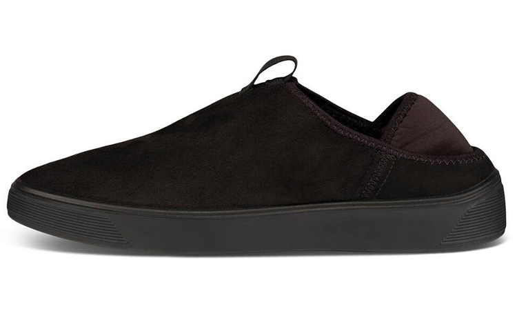 Ecco Street Tray Flat Shoes Men's Black