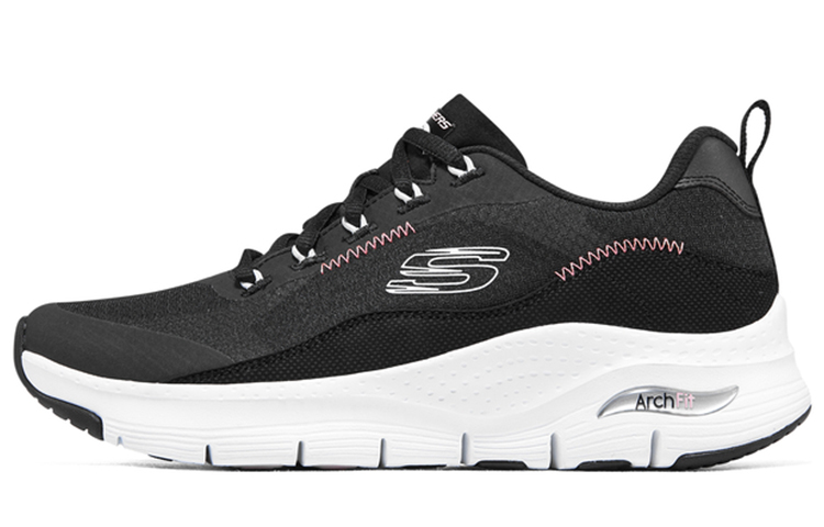 Skechers Arch Fit 'Black White Pink' Women's