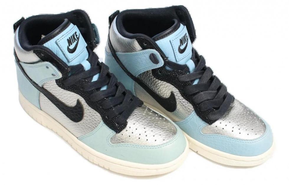 Nike Dunk High Lx 'Metallic Silver Mica Blue' Women's купить в интернет-магазине Yoocart с быстрой доставкой по России.
