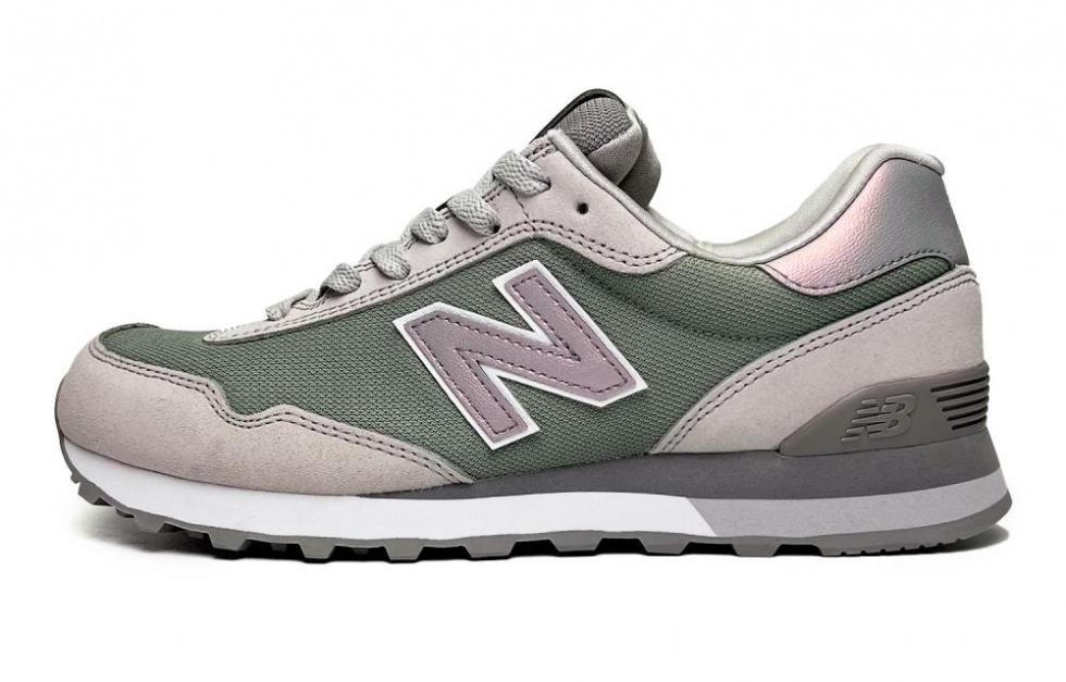 New Balance NB 515 Low-Top Running Shoes Women's Green Gray