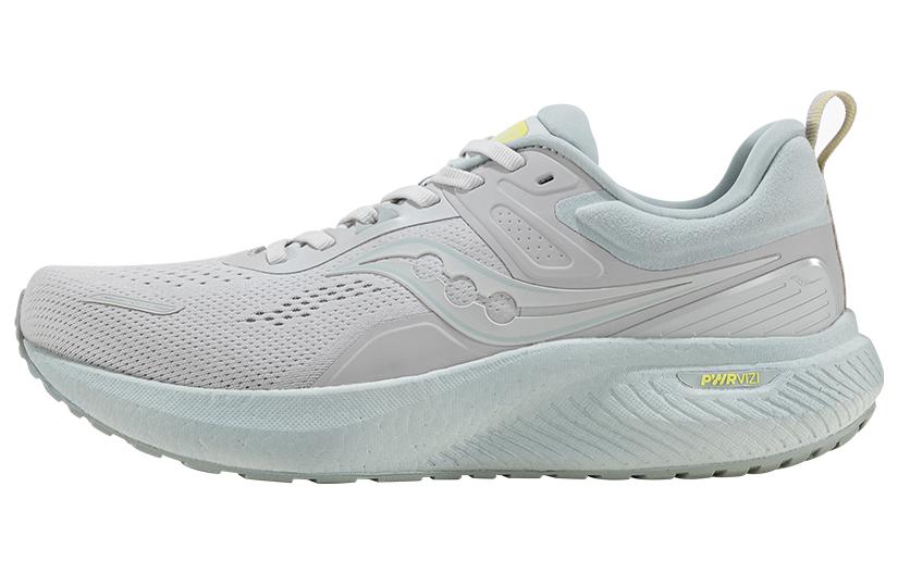 Saucony Surge 2 Anti Slip Wear Resistant Low Top Running Shoes Unisex Gray Blue
