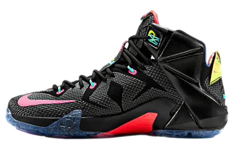 Nike Lebron 12 Ep Data James 'Black Red'