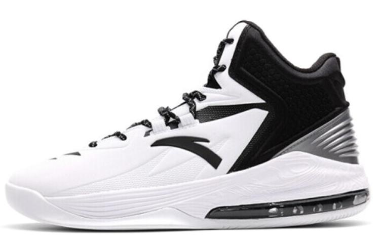 ANTA Basketball Collection Basketball Shoes Men High-Top White/Black