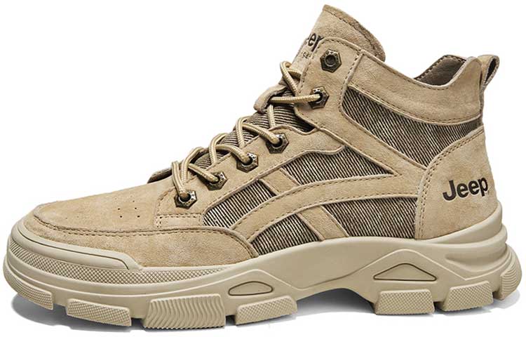 Jeep Outdoor Boots Men Sand