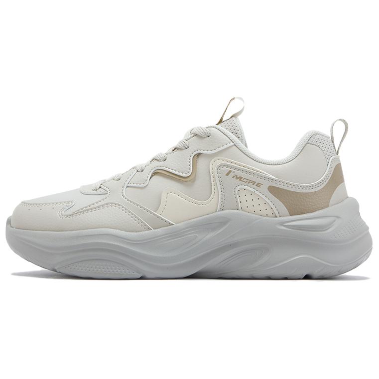 361° Life Collection Cushioning, Slip Resistant, Lightweight Low top Chunky Sneakers Women's Oat Milk Pumice
