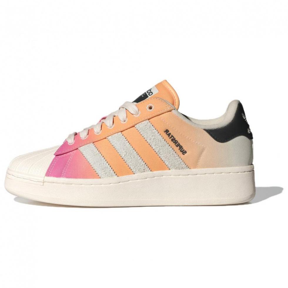 Adidas Originals Superstar Xlg Bliss Pink Acid Orange Cloud White