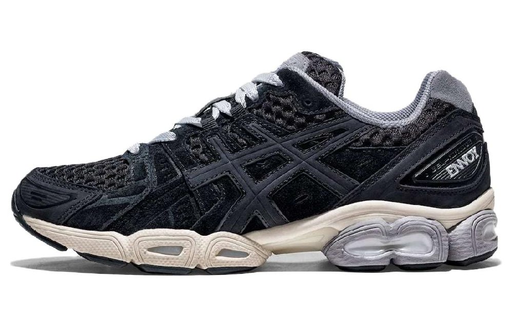 Asics Гель Nimbus 9 Повседневная обувь Низкие кеды Черные Унисекс