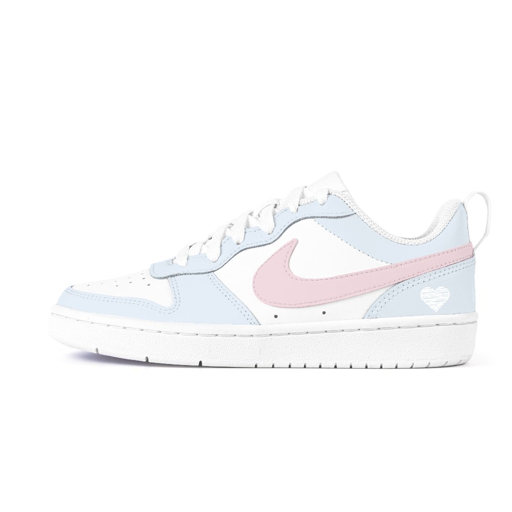 Nike Court Borough Sakura Haruno Year Of The Rat Anti-Slip Wear-Resistant Low-Top Skateboard Shoes Women's Sky Blue