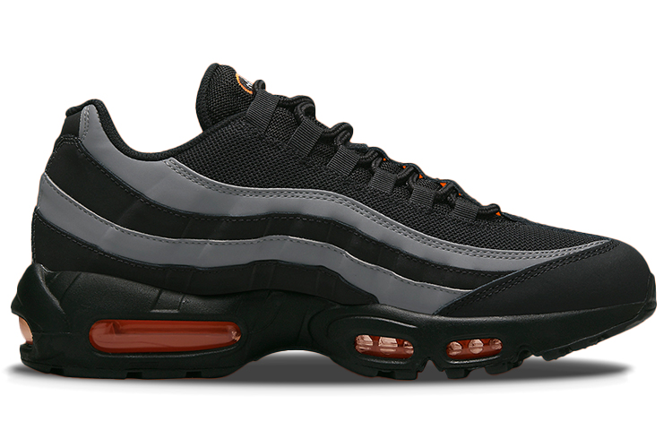 Nike Air Max 95 Black Grey Safety Orange