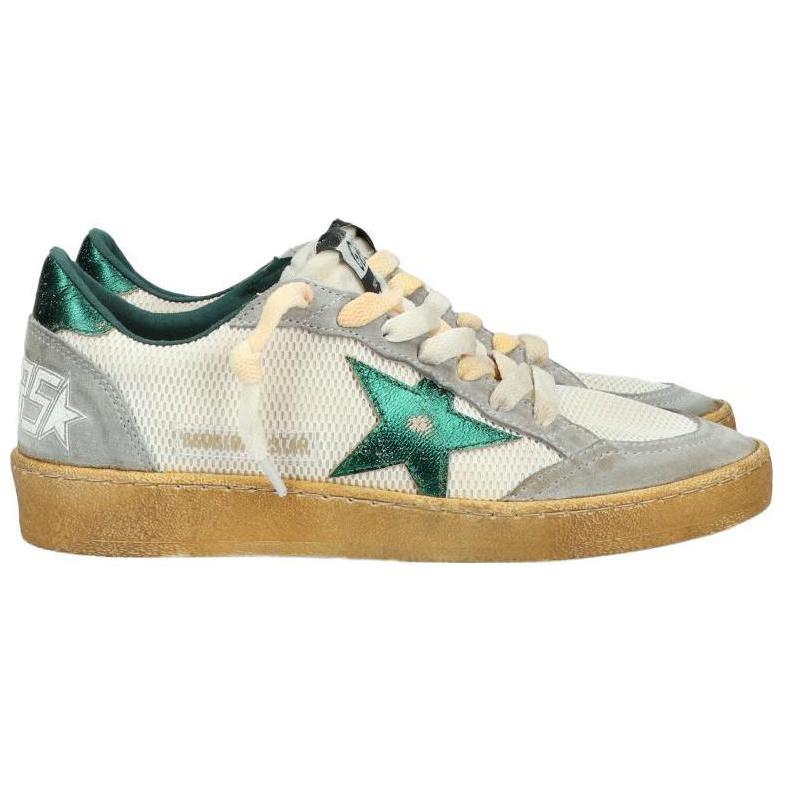Golden Goose Ball Star Stylish Skateboarding Shoes Women's Gray White Vintage Version купить в интернет-магазине Yoocart с быстрой доставкой по России.