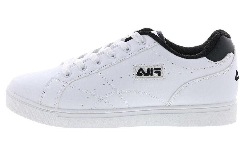 FILA Abrasion Resistant Breathable Low Top Skateboard Shoes Men's White Black