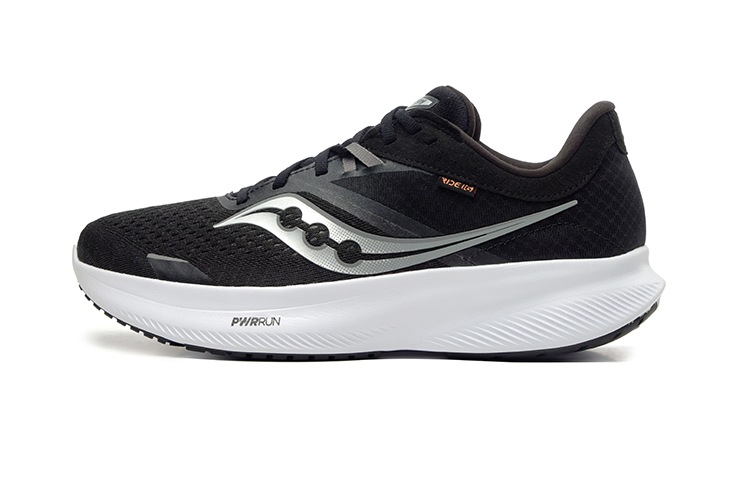 saucony Ride 16 Wide 'Black White'