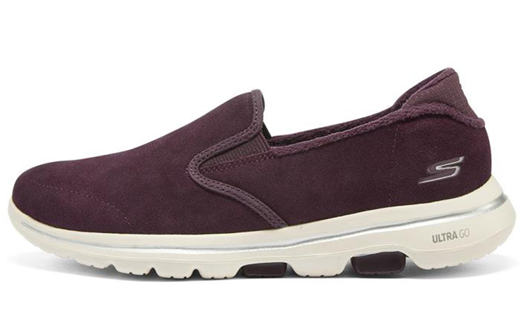 Skechers Go Walk 5 Casual Shoes Women's Low-Top Burgundy
