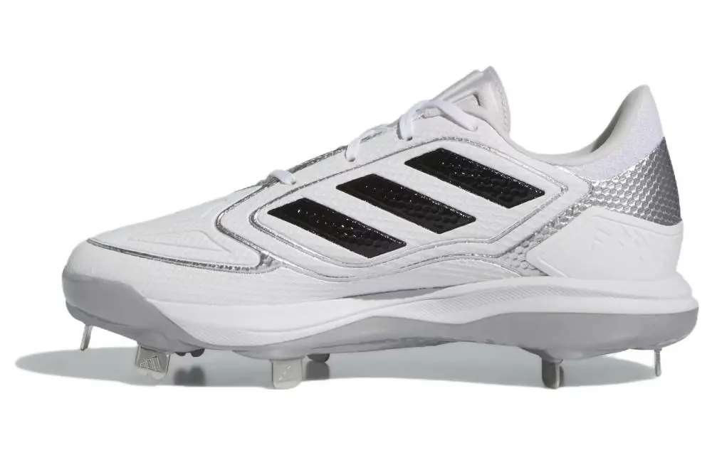 Adidas Adizero Purehustle 3 Cloud White Core Black Silver Metallic Women's