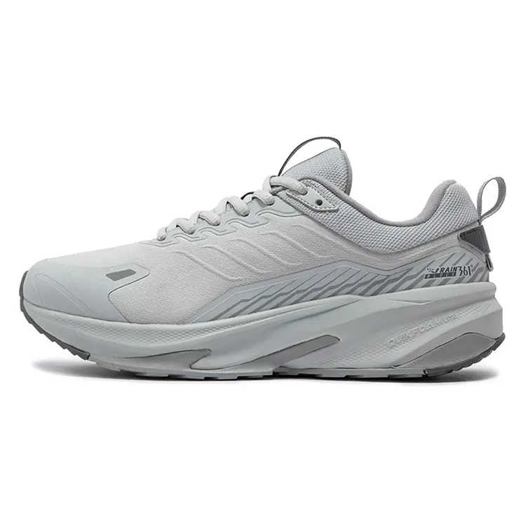 361° Mountain Rain Screens Cushioned Anti-Slip And Wear-Resistant Warm Low-Top Casual Running Shoes Men's Photon Gray
