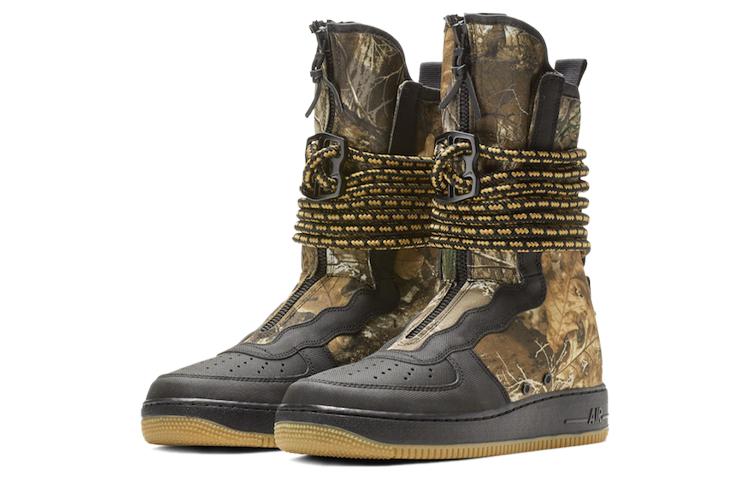 Nike X Realtree Sf Air Force 1 Hi 'Black Camo' купить в интернет-магазине Yoocart с быстрой доставкой по России.