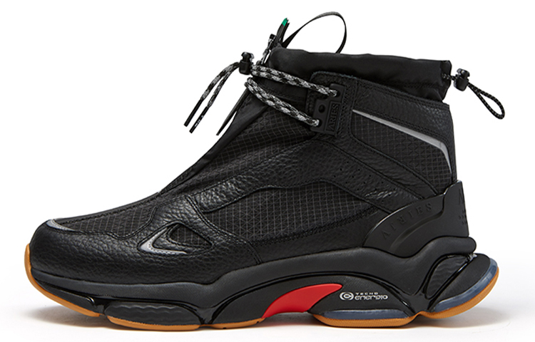 Aries x FILA FUSION High Top Casual Shoes Women's Black