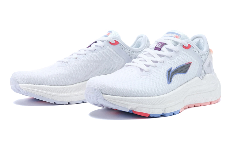 LINING Furious Rider 5.0 Casual Shoes Women's Low top Standard White/Light Iris Purple купить в интернет-магазине Yoocart с быстрой доставкой по России.