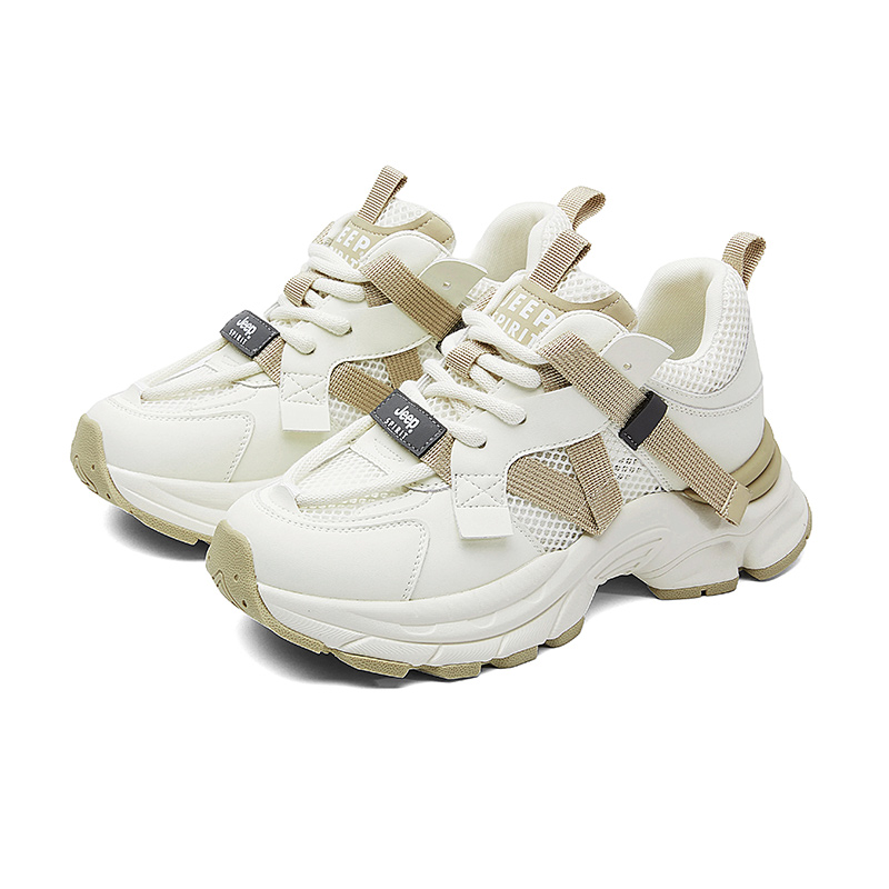 JEEP SPIRIT Low Top Chunky Sneakers Women's White купить в интернет-магазине Yoocart с быстрой доставкой по России.