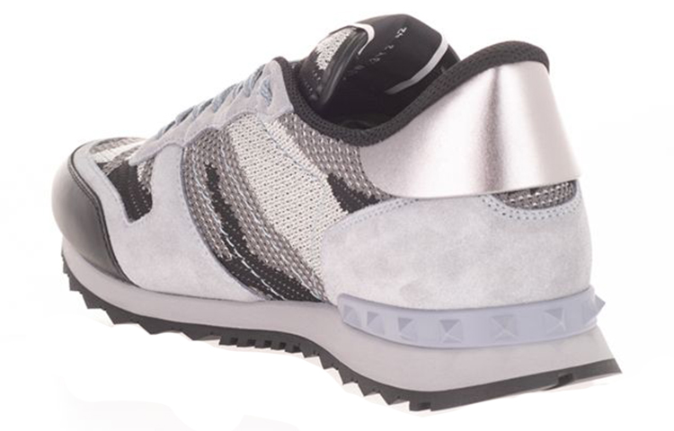 Valentino Low Top Sports Casual Shoes Men's Light Blue