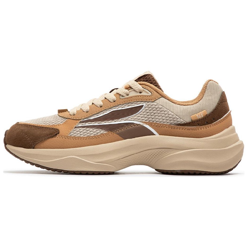 361° Abrasion-Resistant Low-Top Casual Shoes Men's Brown