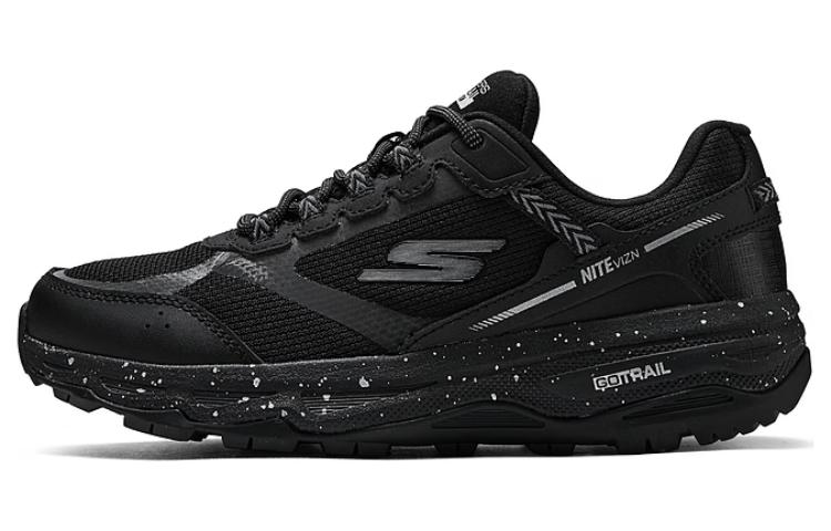 Skechers Anti Slip Wear Resistant Breathable Lightweight Low Top Casual Running Shoes Women's Black