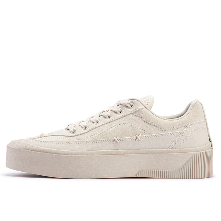 361° Sand Dune Slip-Resistant Cushioning Low-Top Skateboard Shoes Men's Oat Milk