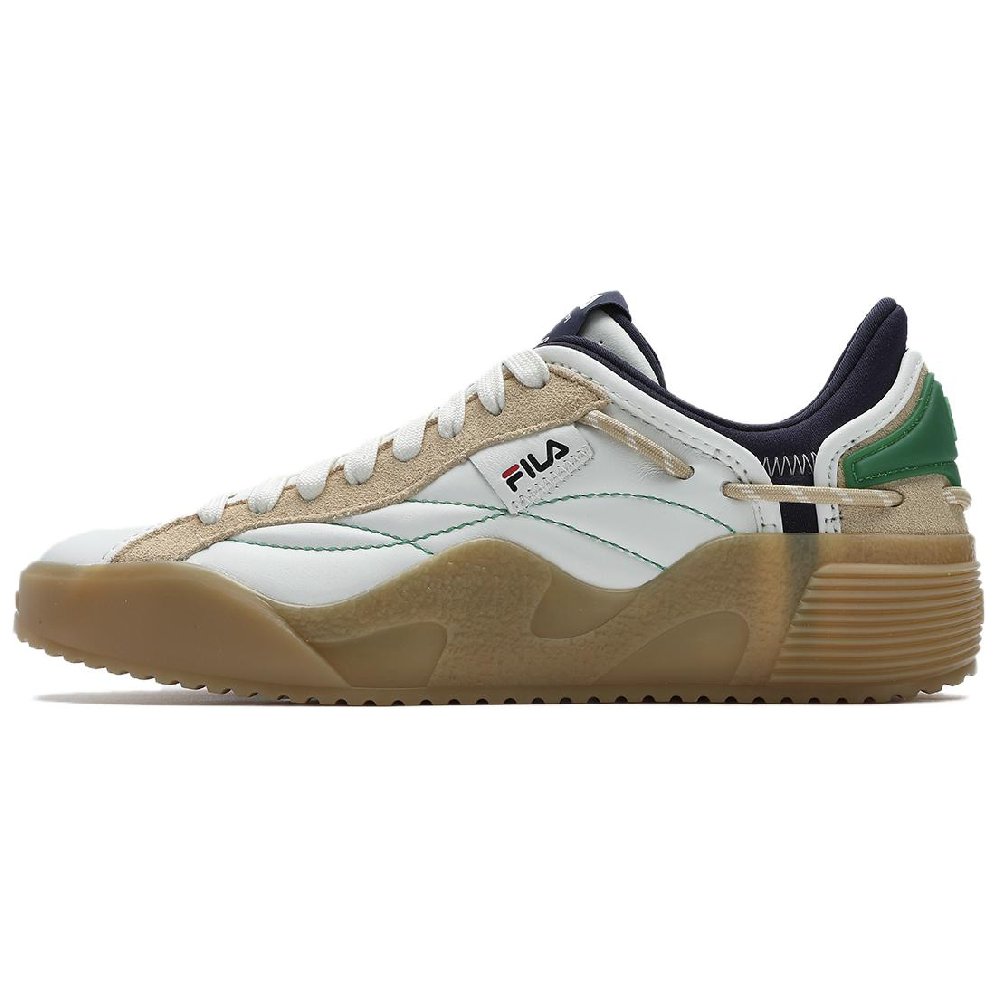 FILA ARTMOSPHERE Low Top Skateboard Shoes Men's Yellow White