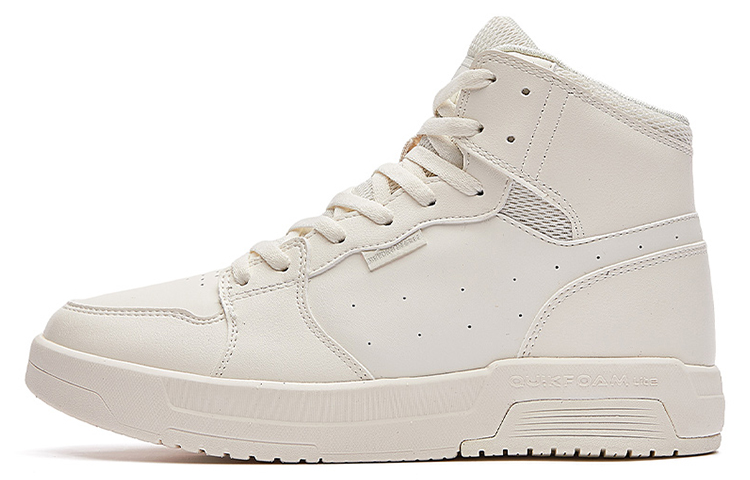 361° QU!KFOAM High Top Skateboard Shoes Women's Feather White
